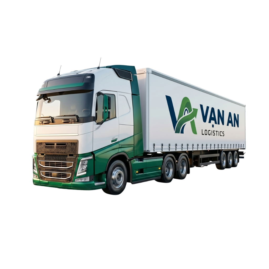 Xe tải Vạn An Logistics - vận chuyển Trung Việt chính ngạch